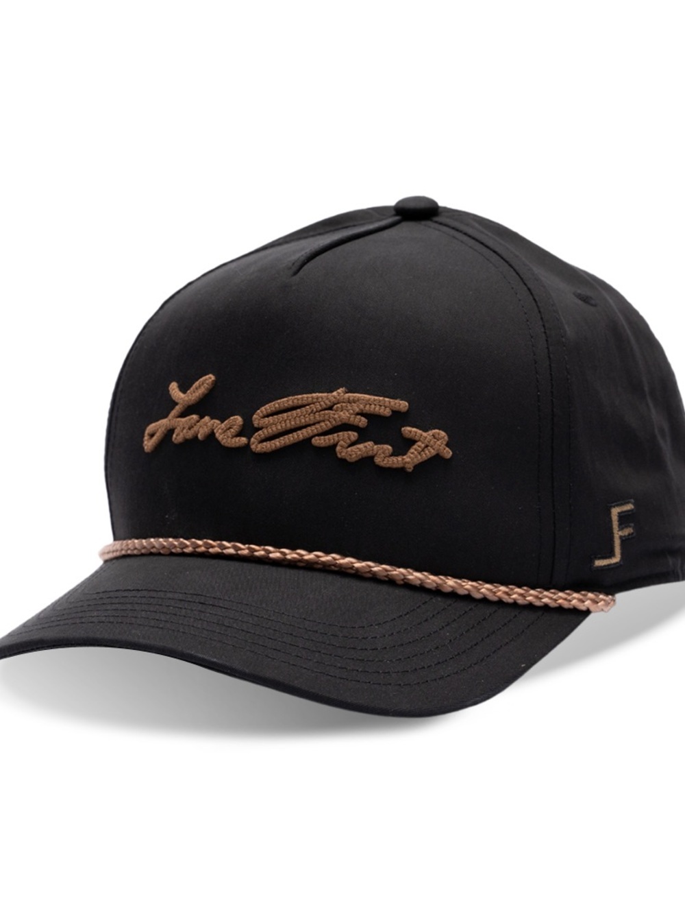 Lane Frost Rancher Snapback Hat - Black and Brown